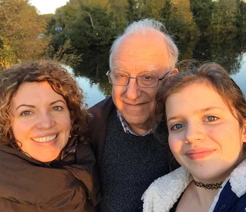 Keith and daughters