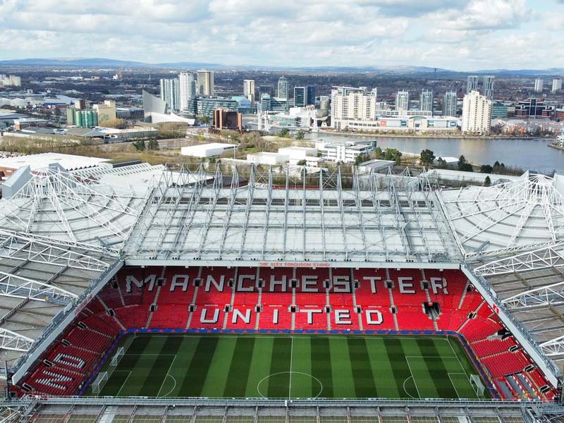 Old Trafford Stadium, Manchester, today