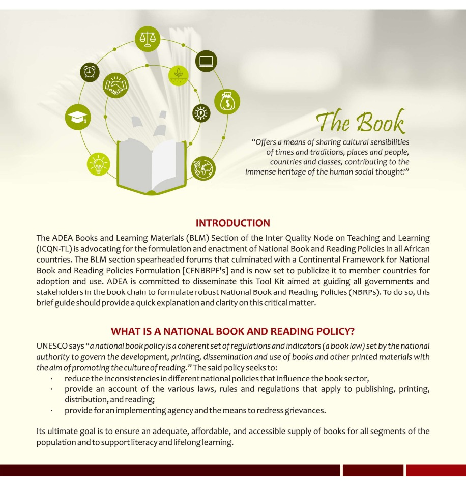 national book reading policy